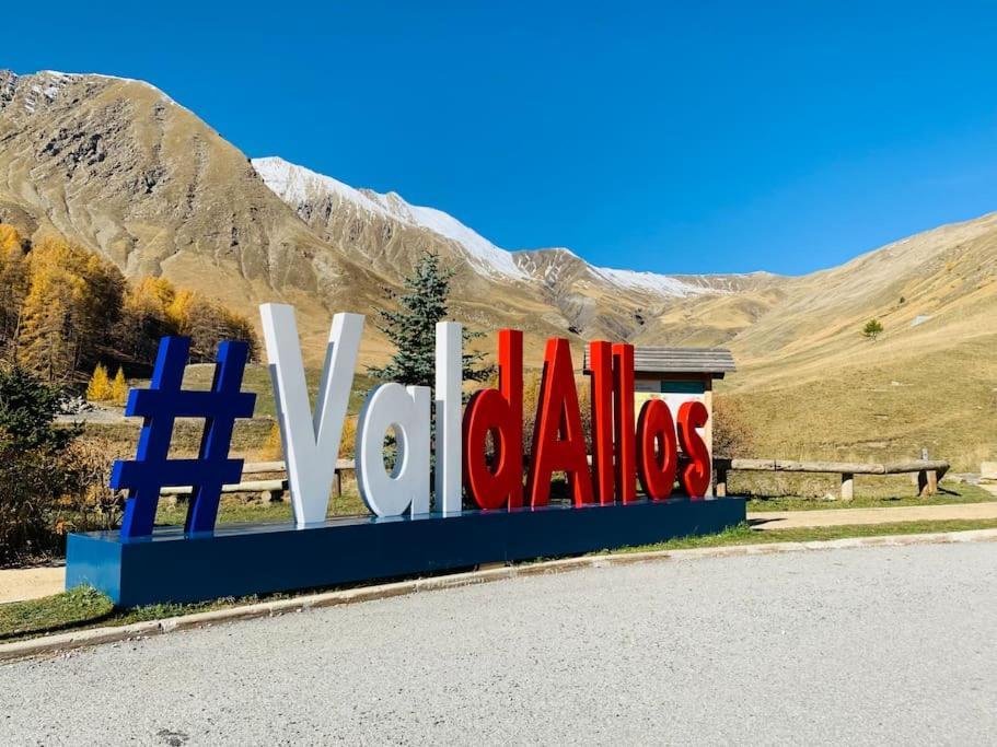 Studio De Charme Avec Vue Sur Le Val D'Allos, Parking Et Wifi Gratuit Kültér fotó