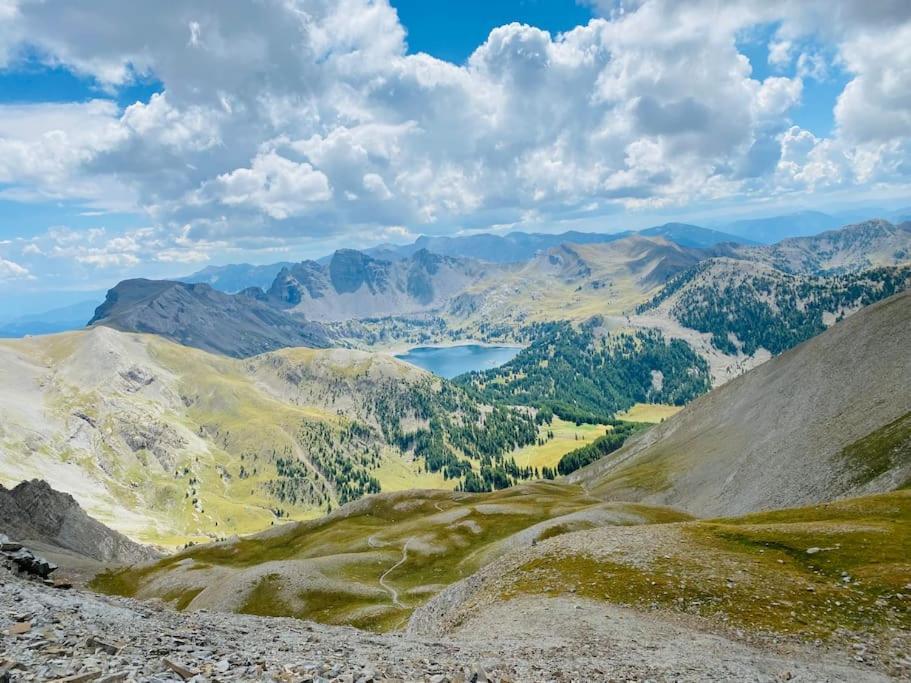 Studio De Charme Avec Vue Sur Le Val D'Allos, Parking Et Wifi Gratuit Kültér fotó